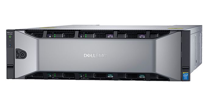 Массивы хранения данных Dell EMC серии SCv3000
