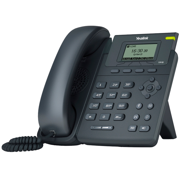 Yealink SIP-T19 E2 SIP-телефон, 1 линия, с БП