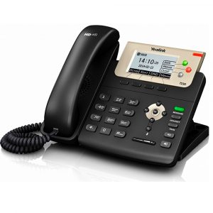 Yealink SIP-T23G SIP-телефон, 3 линии, PoE, GigE, с БП