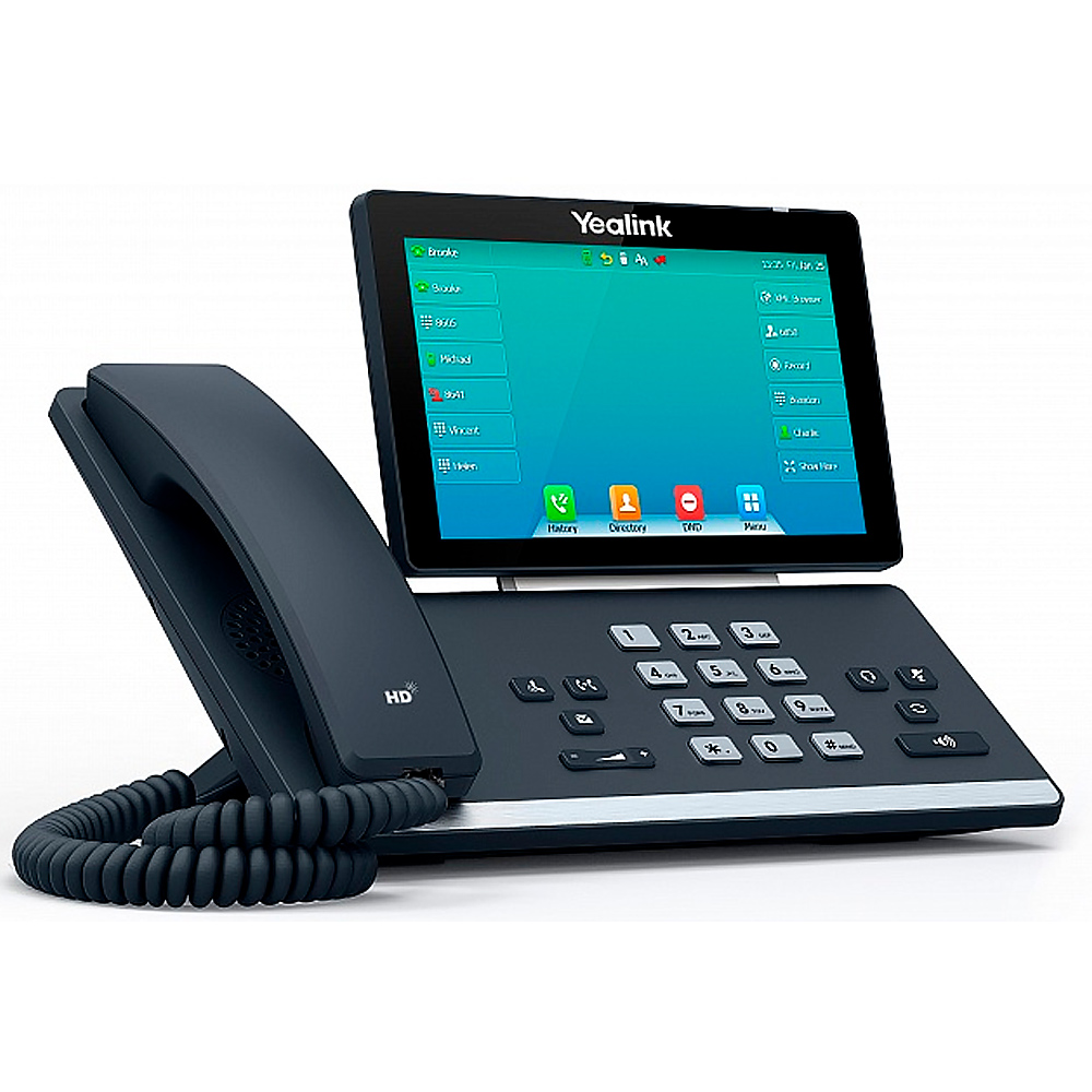 Yealink SIP-T57W 16 аккаунтов, BLF, PoE, Wi-Fi, Bluetooth, без БП